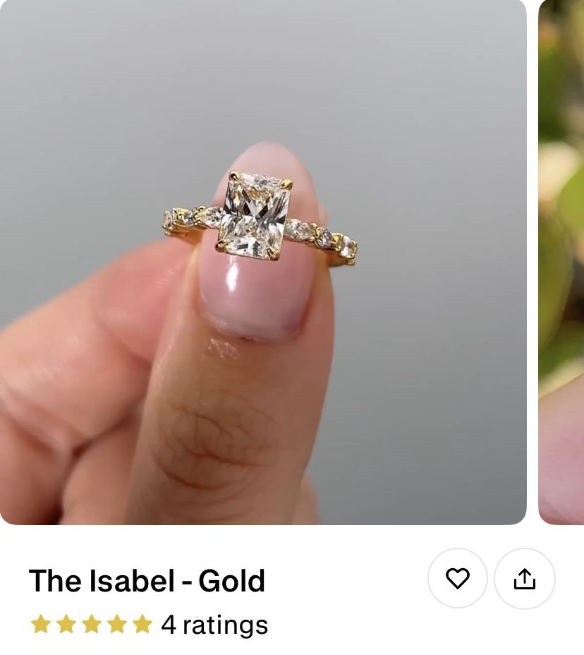 6.5 Gold Engagement Ring