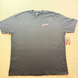 Live Fast Racing Nights Graphic T Shirt, Charcoal, 3XL