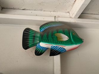 Wood fish