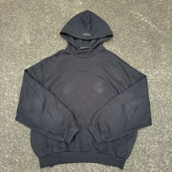 Fear Of God Essentials Black Hoodie Size M