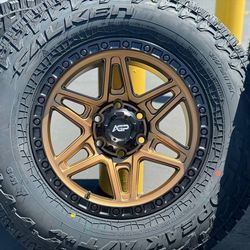 17" AGP 307 Wheels 265/70R17 Tires 6x135 Ford F-150 Expedition Rims