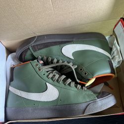 Nike Blazers Green Orange Black Size 10.5 (or 11 I forgot)