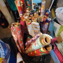 Christmas Paper Rolls