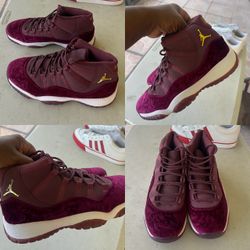 Jordan 11’s Heiress Maroon (GS)