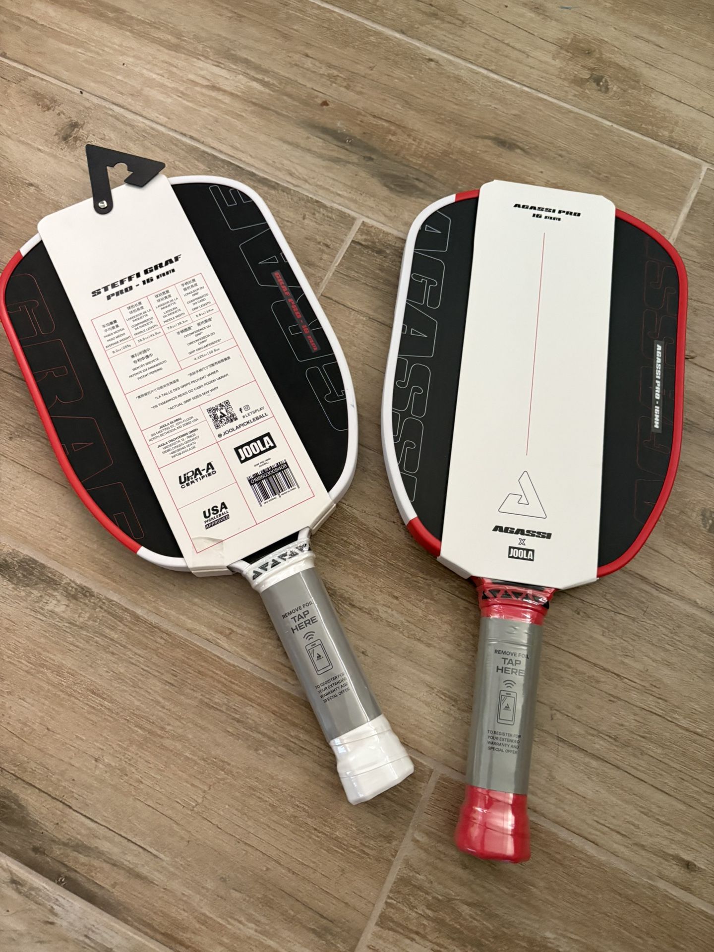 Joola Agassi Pro Graf Pro 16mm Pickleball Paddle
