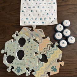 Fluent Pet Starter Kit (6 Recordable Buttons & 3 Mats)