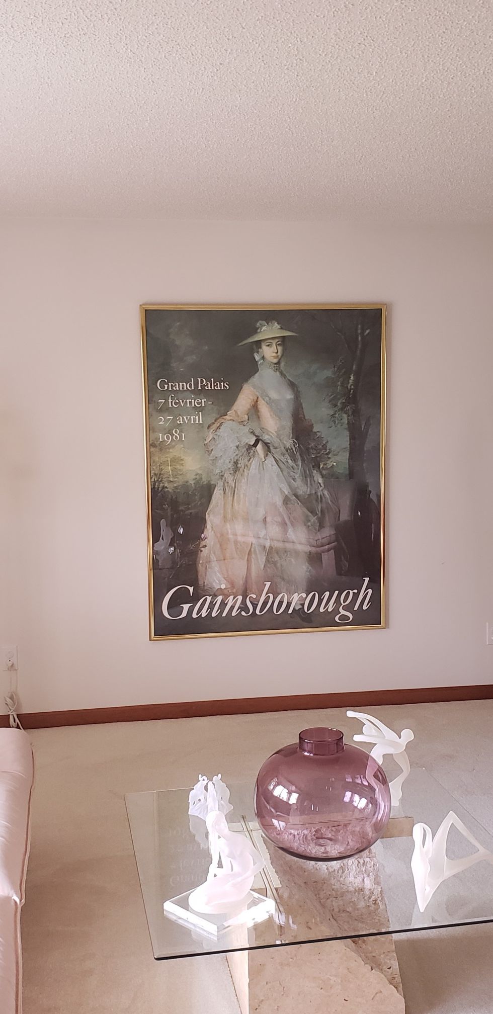 Huge framed Gainsborough photo