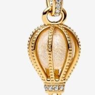 Pandora Sparkling Clear Hot Air Balloon Dangle Charm
