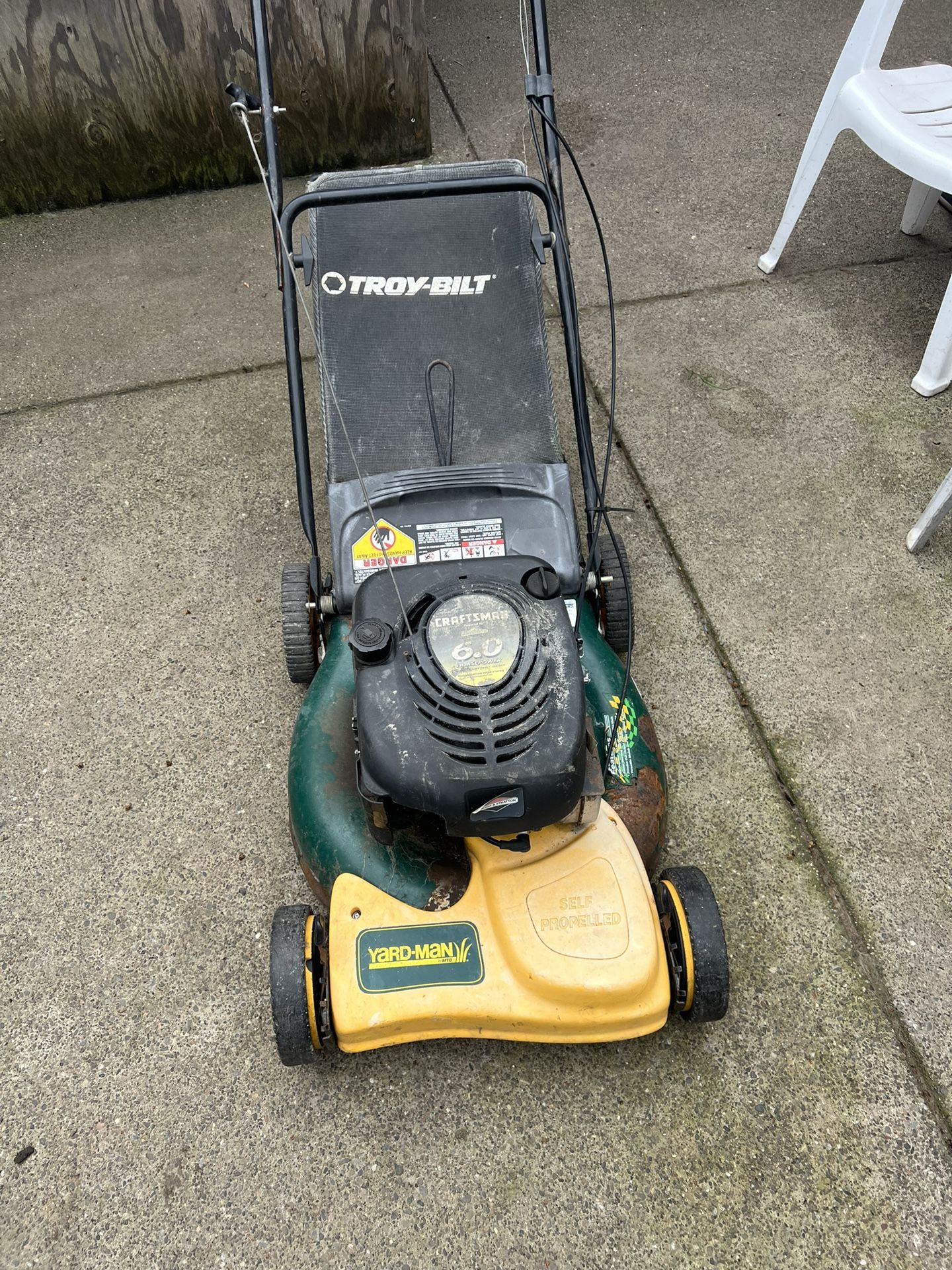 Yard Man Push Lawn Mower