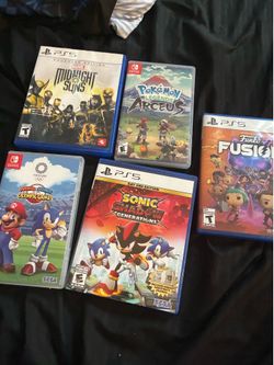 Video games nintendo and ps5
