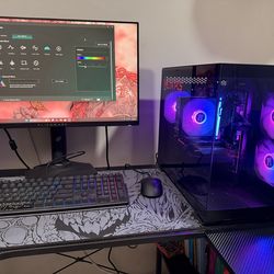 Gaming PC completa + monitor + teclado + mouse – lista para usar (rápida y en buen estado)