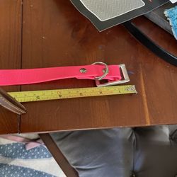 Pet Collars -Pink Buckle Style $2.00 Ea