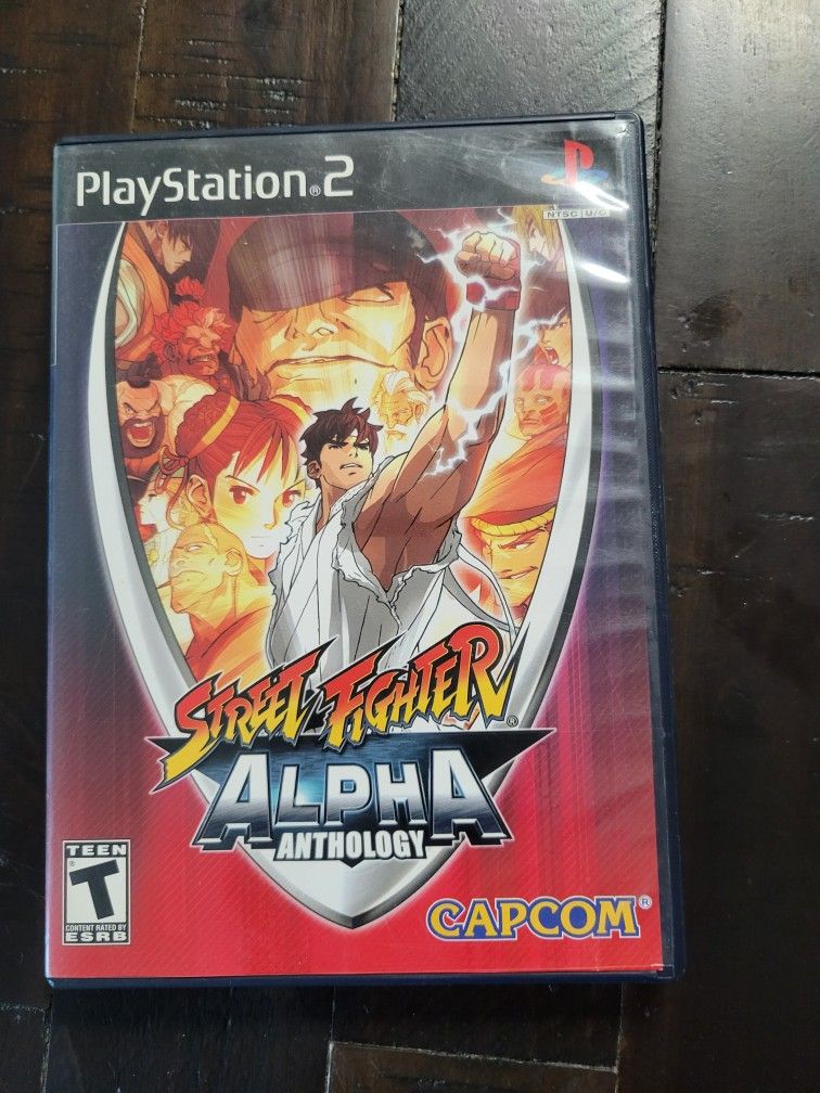 Street Fighter Alpha Anthology For PS2