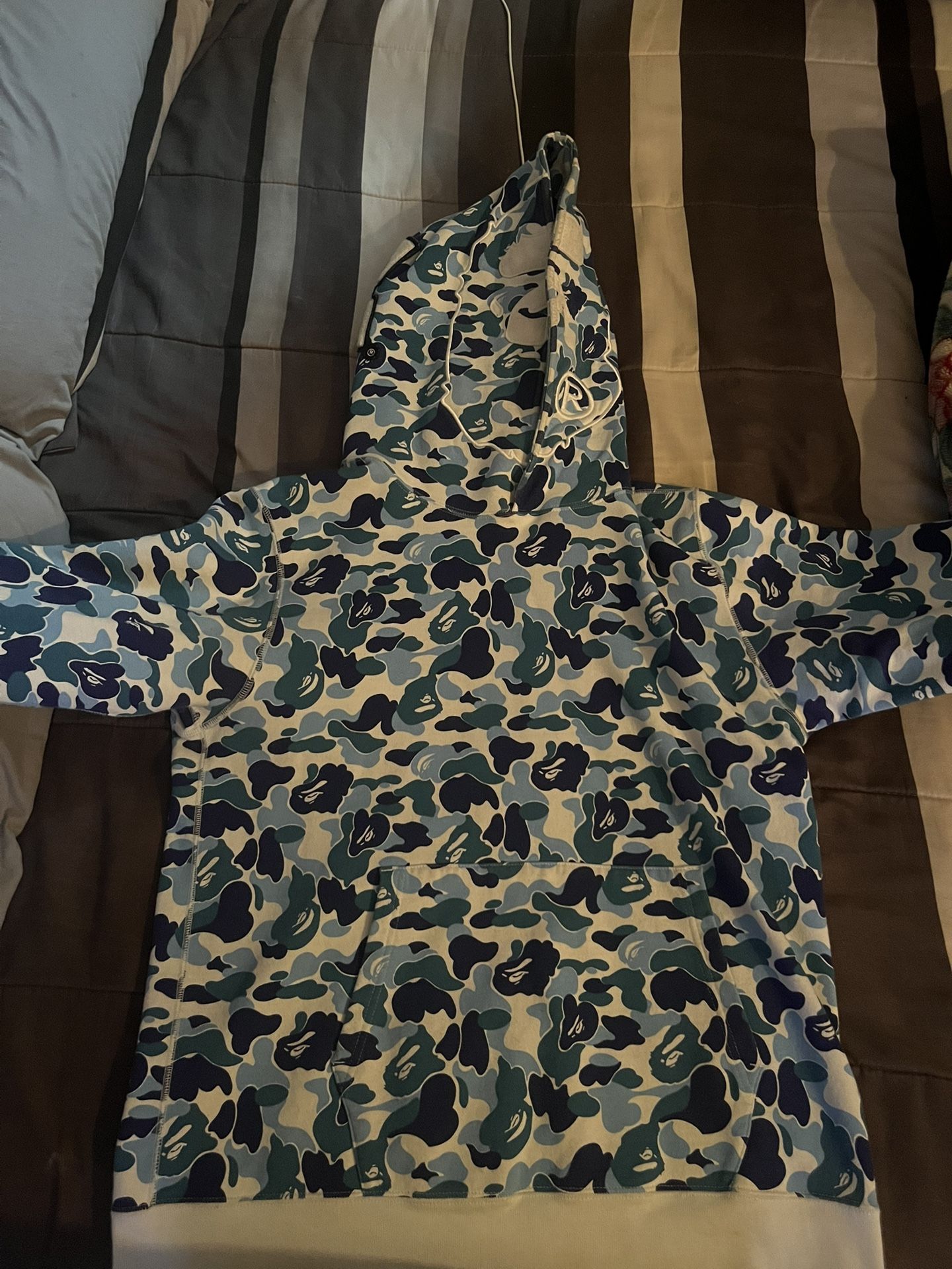 Blue Bape Hoodie Men’s