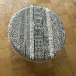 Woven Ottoman Stool