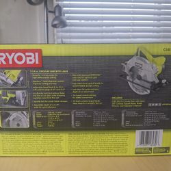 RYOBI introduces the 14 Amp 7-1/4 in. Circular Saw with Laser. sealed in the box,NEW
