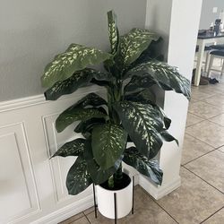 Fake plant with pot
