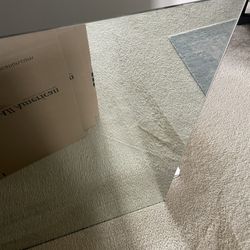 42”x46” beveled 1/4” mirror