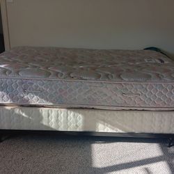 Full Mattress, Box Spring, And Frame