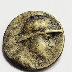 Antique Bronze Greek Coin