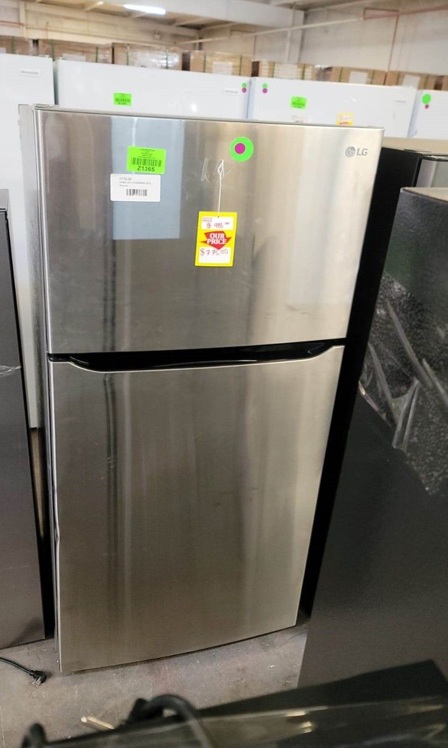 LG LTCS20020S 20.2cu ft TopFreezer Refrigerator for Sale in Torrance