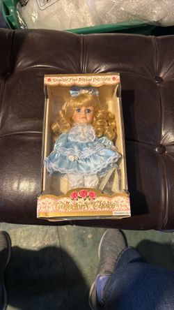 Genuine Fine Bisque Porcelain Doll