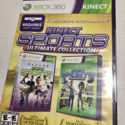 XBox360 Kinect Sports Ultimate Collection New Unsealed to Picture the CD’s