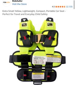 Portable Car Seat- Ride Safer