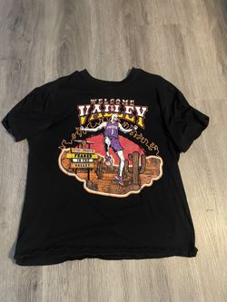 Y2K Black Phoenix Suns Welcome To The Valley T-shirt