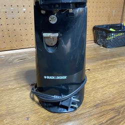 Black+Decker Electric Can Opener – Model EC475B