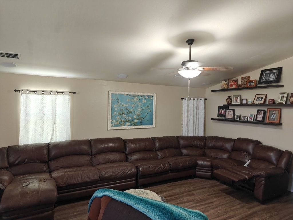 Leather Couch