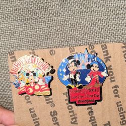 $10 Each  Disneyland Limited Edition New Years Pins 