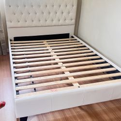 Cama Queen Size Nueva En Caja Incluye Colchon 