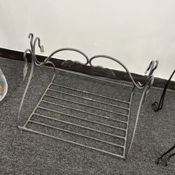 over the kitchen rack 