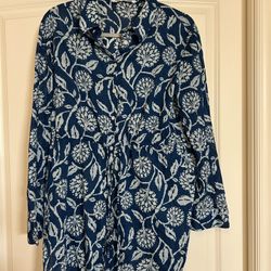 Woman’s Zara Tunic Shirt Cotton