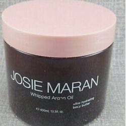 Josie Maran Whipped Argan Oil Body Butter WHITE TEA HIBISCUS 13.5 oz/400ml