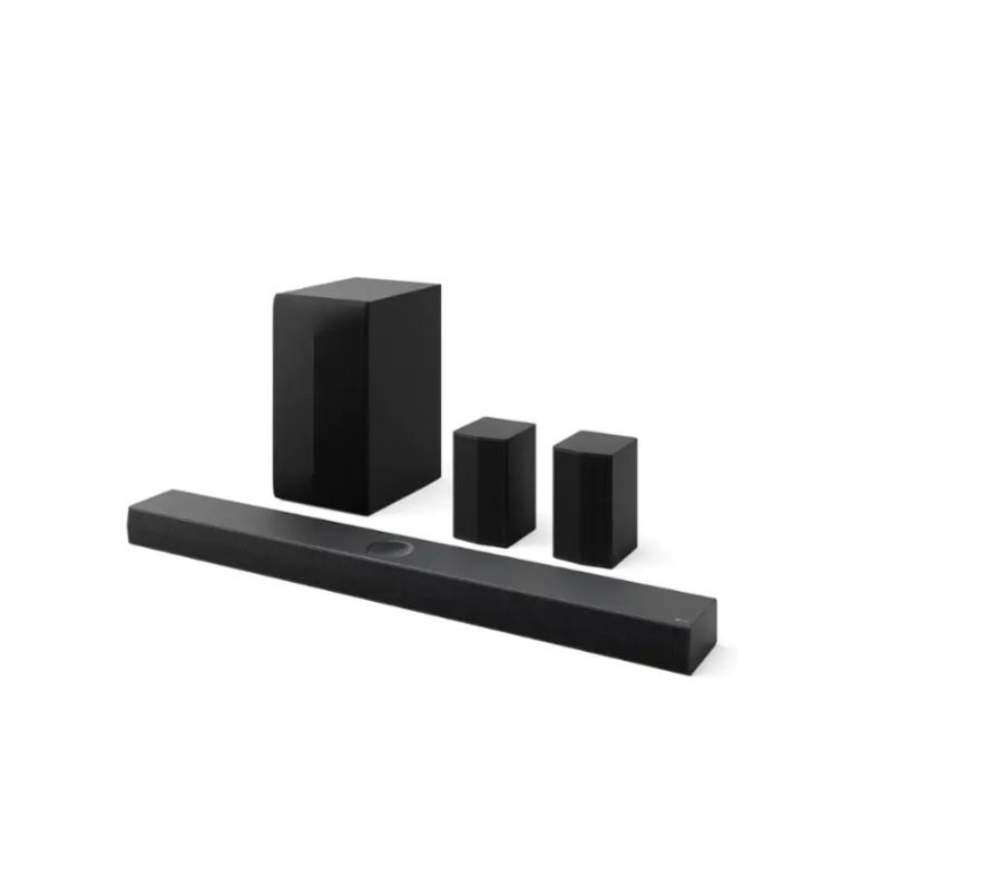 LG - 5.1.1-Channel S70TR Home Theater Soundbar with Wireless Subwoofer and Rear Speakers, Dolby Atmos, DTS:X, WOW Orchestra - Black #870