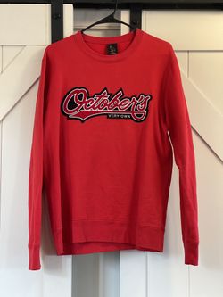 October's Very Own OVO Varsity Crewneck Sweatshirt Drake Medium