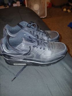 Kids all black nike air max