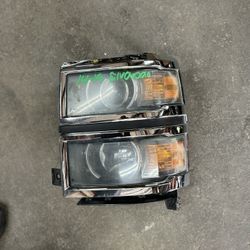 2014-15 CHEVY SILVERADO LF HEADLIGHT OEM