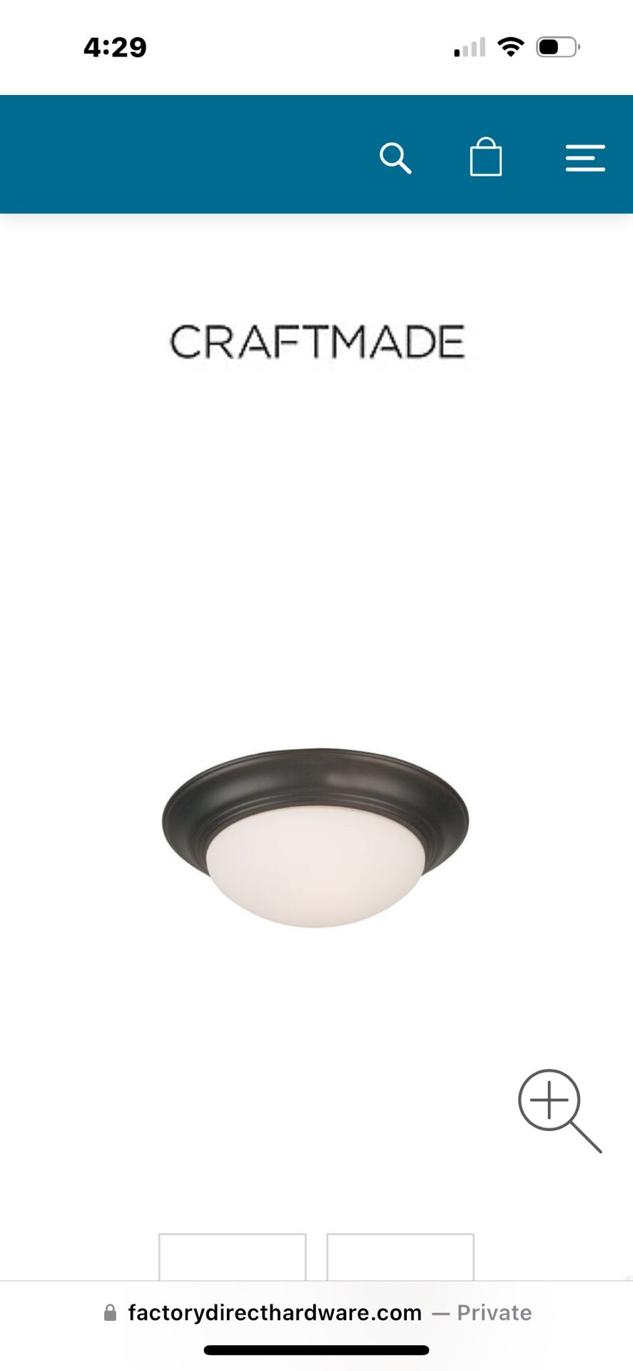 Craft Made Ceiling Fan Light Kit