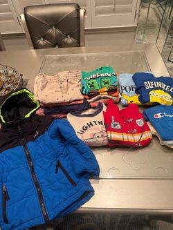 Boys clothes, size 4 and 5 only $7