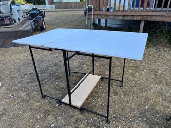 Drop Leaf high craft table
