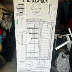 New Vertical Upright Freezer 11CuFt