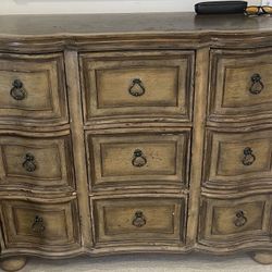 Authentic Horchow Designer Furniture 9 Drawer Dresser Armoire 