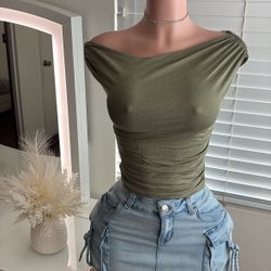 new one shoulder top