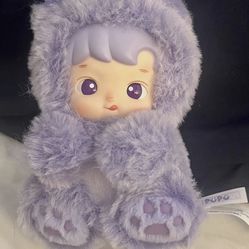 HACIPUPU Grape SCENTED GUMMY BEAR SERIES -Purple POPMART Plush Pendant