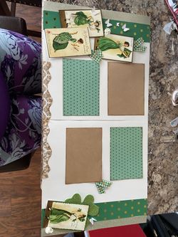 Vintage Layout scrapbooking