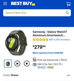 Samsung Galaxy watch 7