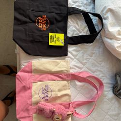 Trader Joe’s bag plus Labubu